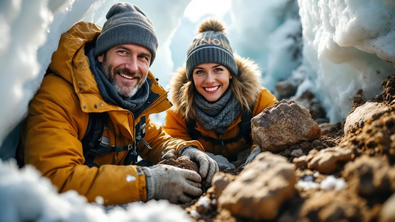 Archäologischer Sensationsfund: Unter dem Eis verborgene Relikte erzählen neue Geschichten