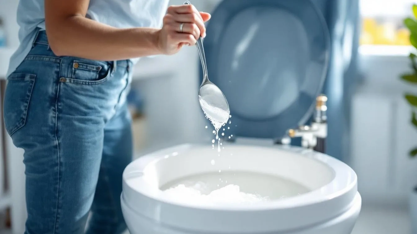 Die 1-Löffel-Methode über Nacht: So verschwindet hartnäckiger Kalk in der Toilette von selbst