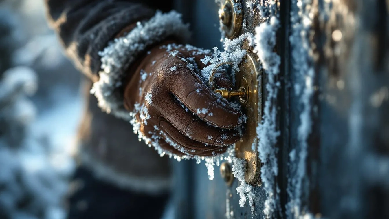Eingefrorenes Türschloss? Dieser einfache Handgriff rettet Ihren Morgen