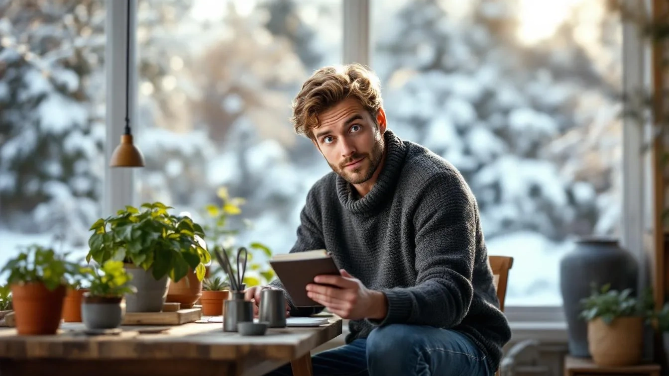 Ich plante meinen Garten im Winter, im Sommer sparte ich so viel Arbeit