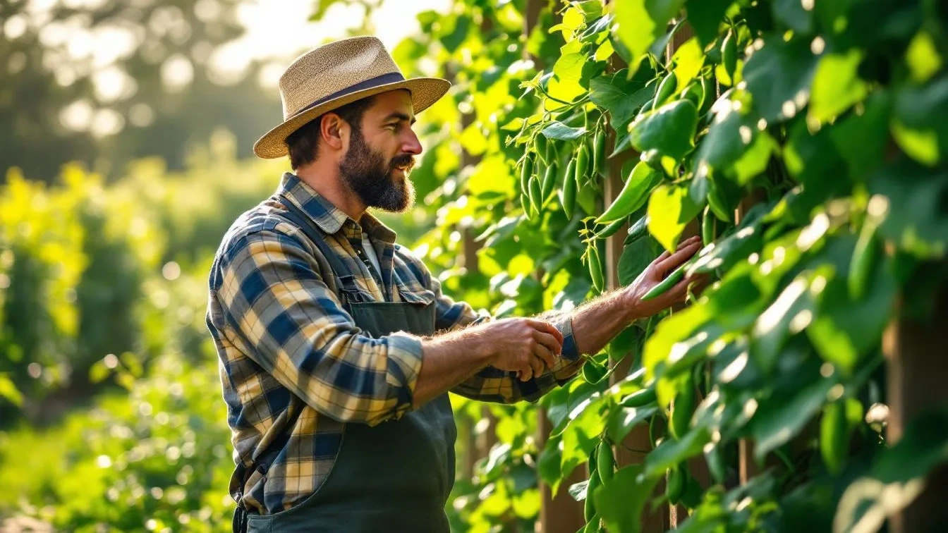 Maximale Ernte: Warum die richtige Rankhilfe bei Erbsen über den Erfolg entscheidet