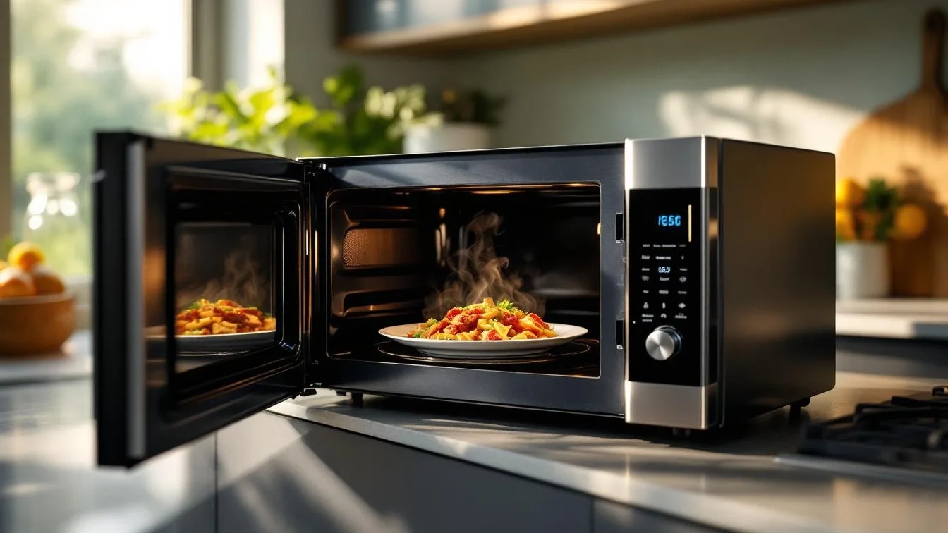 Mikrowellen-Hack: Warum ein Glas Wasser in der Kammer Ihre Speisen dauerhaft saftig hält