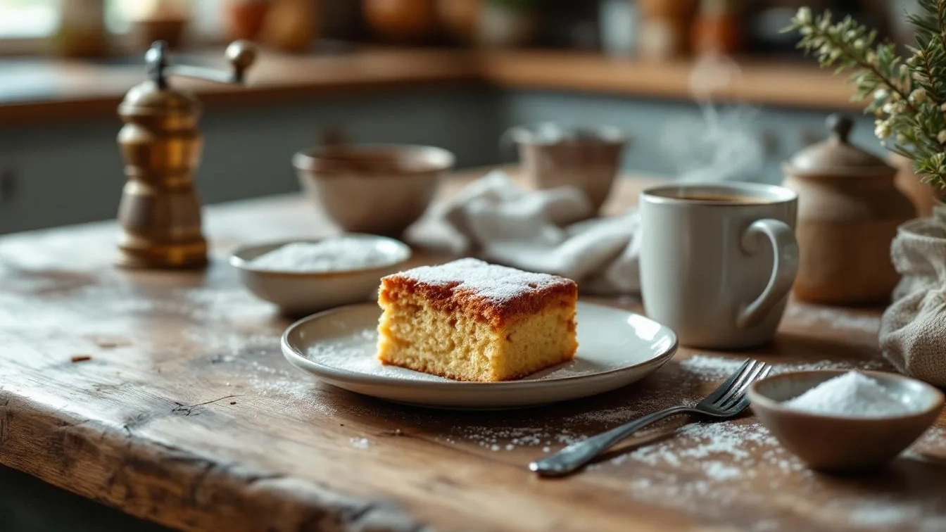 Weder Sahne noch Eier: Dieser einfache Schüttelkuchen begeistert jeden Kaffeeliebhaber